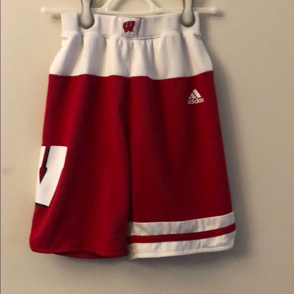 Boys adidas Wisconsin shorts